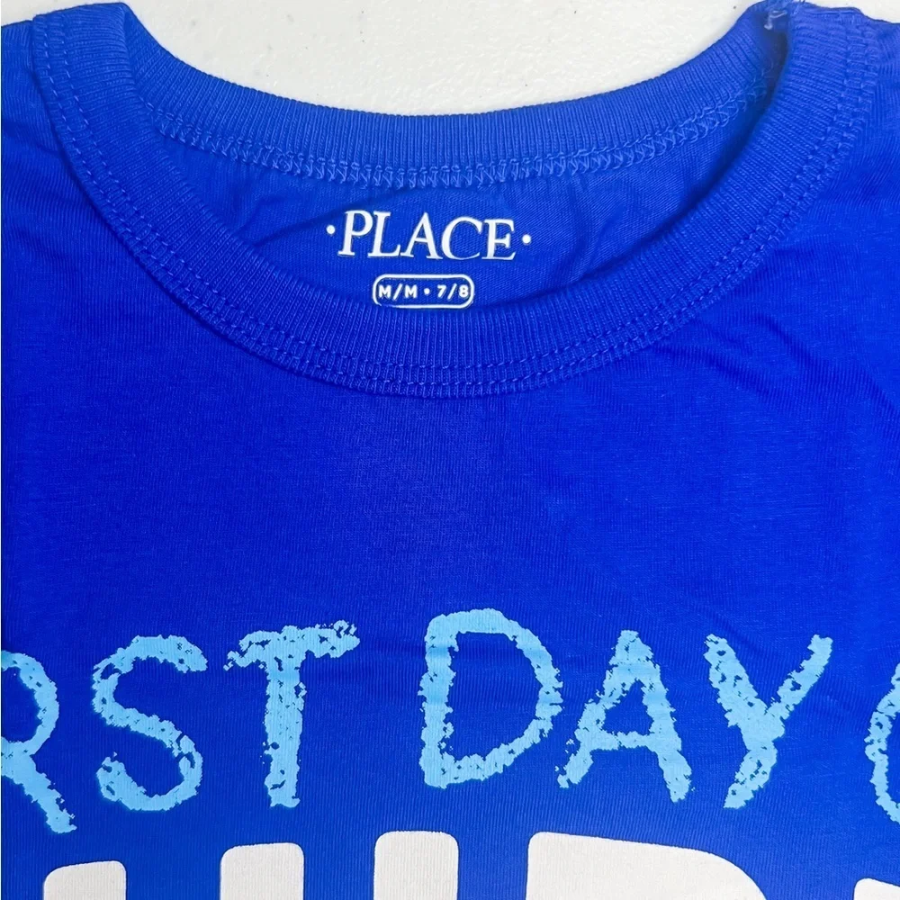 The Children’s Place Boys Third Grade Graphic Tee, Size M (7/8)